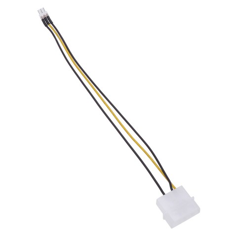 3pcs 4-Pin to 3-Pin PC Computer Case Fan Splitter Extension Cord Power - 第 3/12 張圖片
