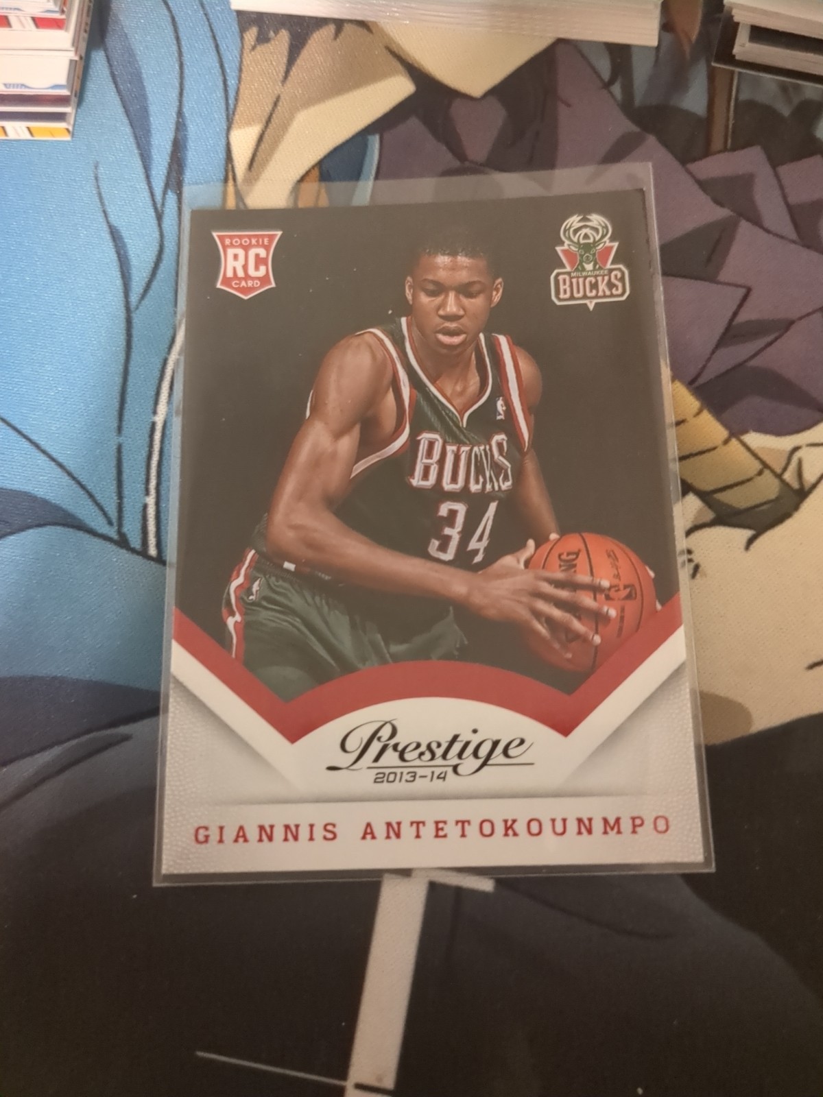 2013-14 Panini Prestige Giannis Antetokounmpo #175 Rookie RC 🔥