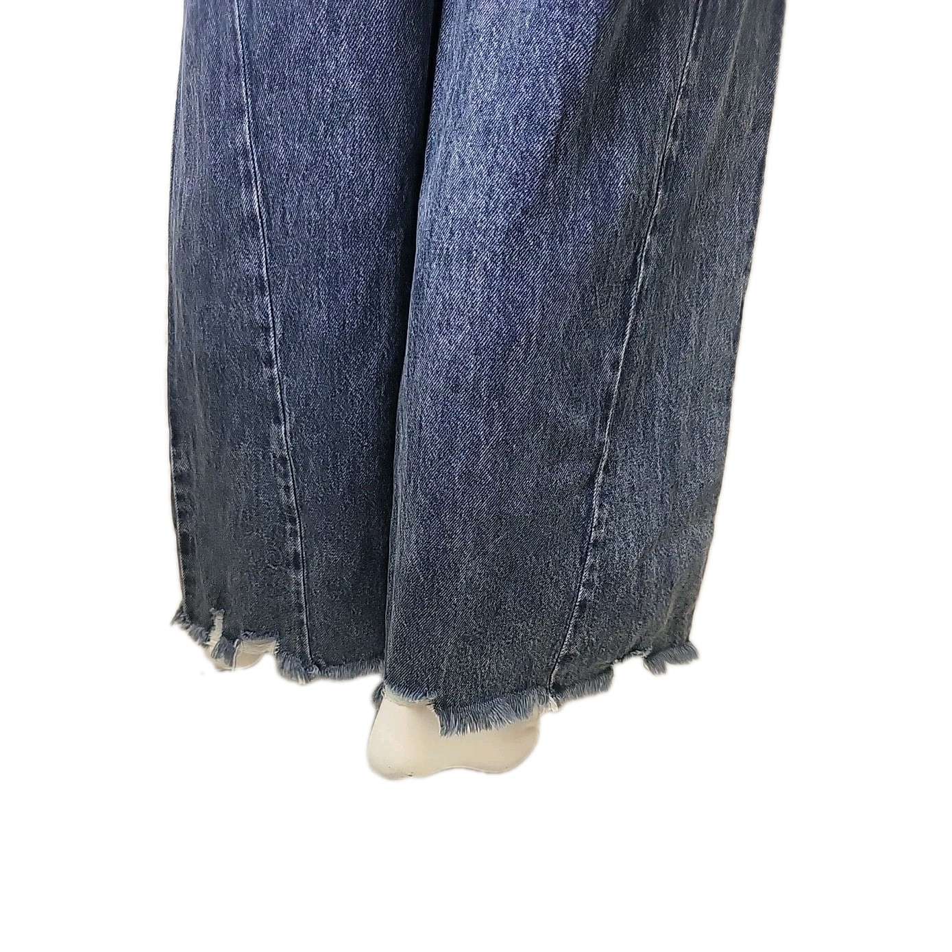 Rewash Relaxed Flare Low Rise Blue Denim Jeans Sz:3/26