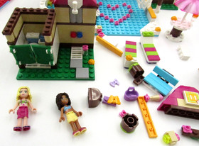 Lego Friends City Park Cafe 3061 City Pool 41008 Manuals No Box No Complete Lot