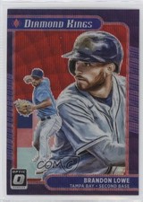 2021 Panini Donruss Optic Diamond Kings Red Wave Prizm Brandon Lowe #1 0o3x