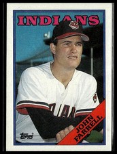 John Farrell *ROOKIE CARD* (RC) 1988 Topps #533. rookie card picture