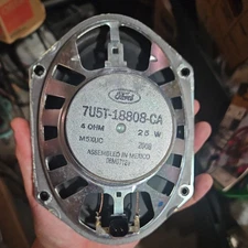 06-12 Ford Fusion Rear Left Side Door Sound System Audio Speaker 7U5T-18808-CA