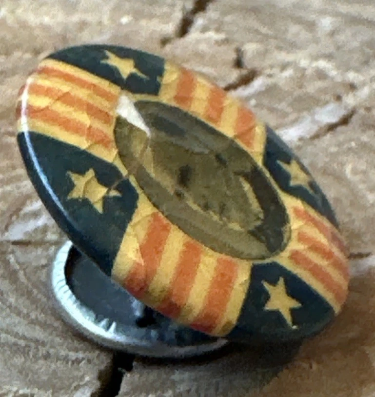 1900 WILLIAM MCKINLEY campaign  button/back political advertising  - Image 3 of 4