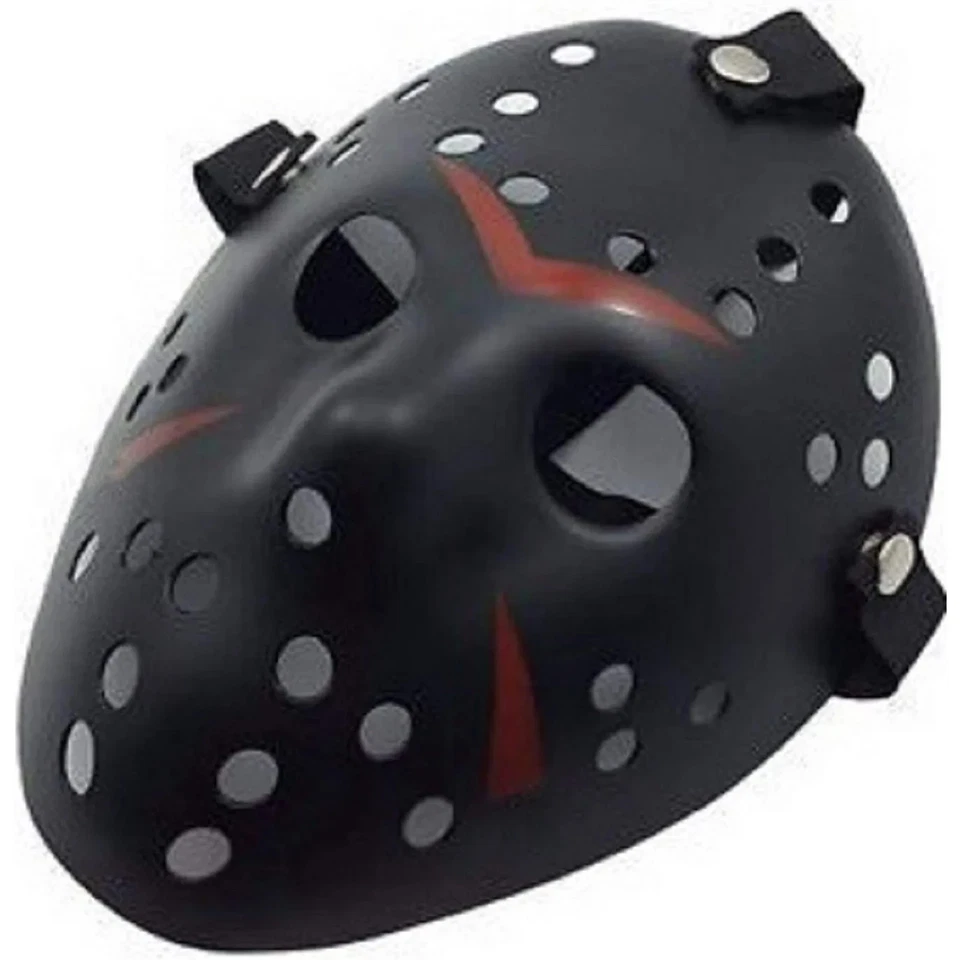 NEW Hockey Mask Face Mask Jason Mask Black Mask Scary Mask (1EA) - Image 4 of 4