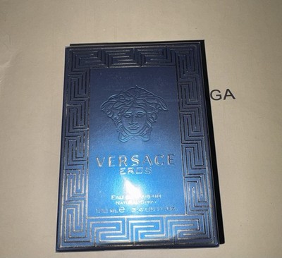 Versace Eros Eau de Parfum Spray 3.4 fl oz Regular Size Men's Fragrance