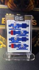 2025 National Treasures Bills Quad /99 Josh Allen - Rousseau - Shakir - Miller