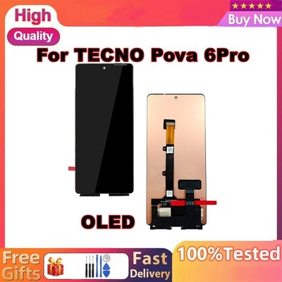 OLED LCD Display für TECNO Pova6 Pro/ LI9/ CL6/ CL7/Camon30 5G/4G/ Camon30i