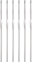 6 StüCk HäKelnadel Set - Edelstahl Tunesische HäKelnadeln 1,75Mm - Lange Strickn