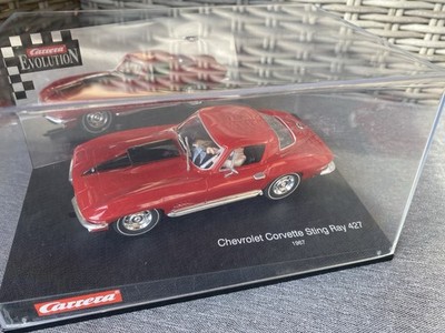 Carrera Evolution  1/32 Corvette Sting Ray 427 Rot 1967 NEU In Original Box