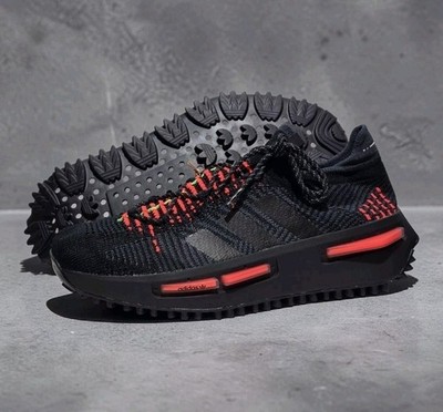 Adidas Originals NMD S1 Men's Sz 12 Sneakers Black Carbon IE4588 Sport Shoes 