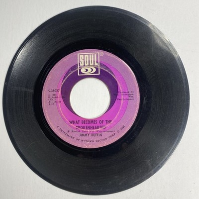 Jimmy Ruffin - What Becomes of the Broken Hearted - 45 RPM