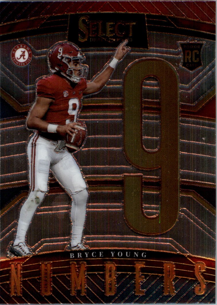 2023 Select Draft Picks Select Numbers #1 Bryce Young - FB