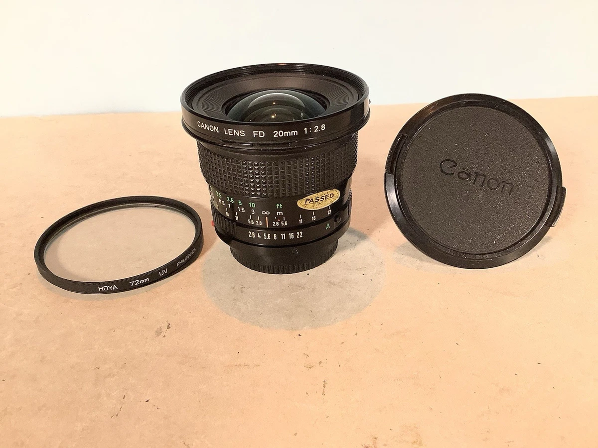 25+ Canon FD 20mm Camera Lenses for sale | Updated Oct 2026