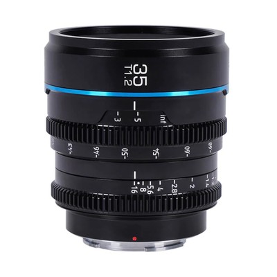 SIRUI Nightwalker Series 35mm T1.2 S35 Manual Focus Cine Lens - Mount Options
