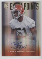 2013 Prestige Extra Points Gold Signatures 40/50 Barkevious Mingo #208 Auto 0m0