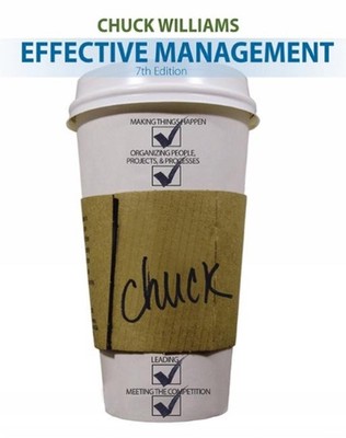 Effective Management by Chuck Williams (English) Paperback Book