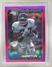 Rodney Hampton 2024 Topps Chrome #144 Pink Refractor
