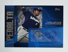 2013 Topps Chasing the Dream #CDA-WP Wily Peralta Auto CKP