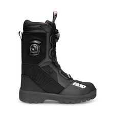 BOA Black Men's Snowboard Boots with Dial Closure System for Snowboarding