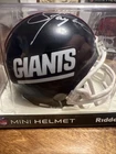 Lawrence Taylor Auto Mini Helmet. Autograph COA NY Giants Steiner Sports