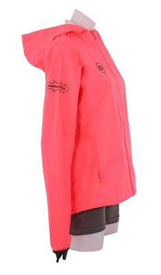 Rapha EF Cannondale Commuter Hooded Rain Jacket Women MEDIUM Pink