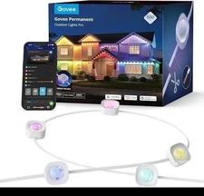 Govee Pro Permanent Outdoor Lights 100ft Black  Version LED Lights Model H706A