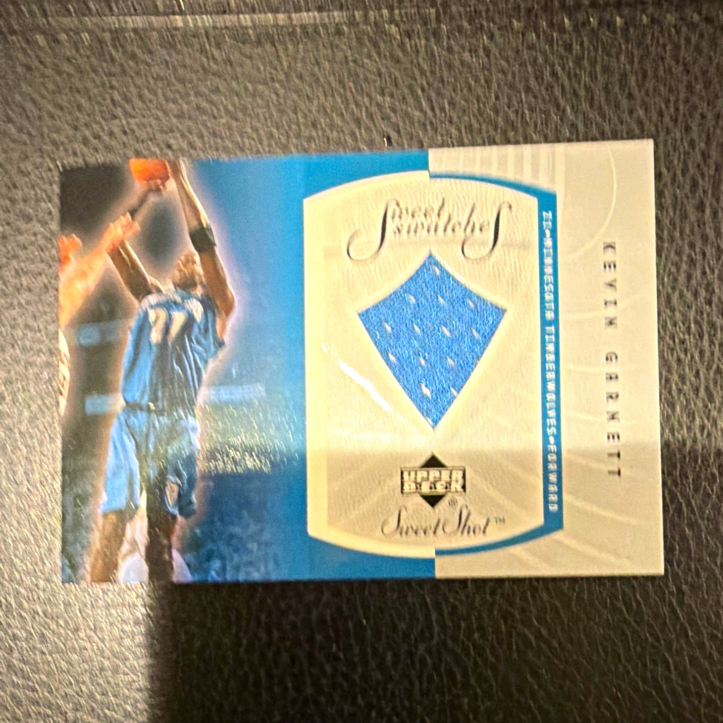 Upper Deck 2002-03 Sweet Shot Sweet Swatches Kevin Garnett #KG-S Memorabilia