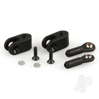 Dubro DB3366 Schwerlast Gabelkopf 4-40 Kugelgelenk 10-32 (2 Stück) Hardware für RC Mo...