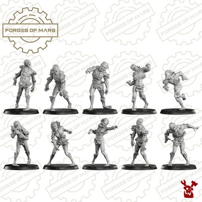 Fallen Guard - The Infected - Spore Walkers (x10)