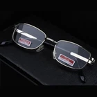 Reading Glasses +450 +500 +550 +600 Resin Lens Women Men's Gold Metal Frame