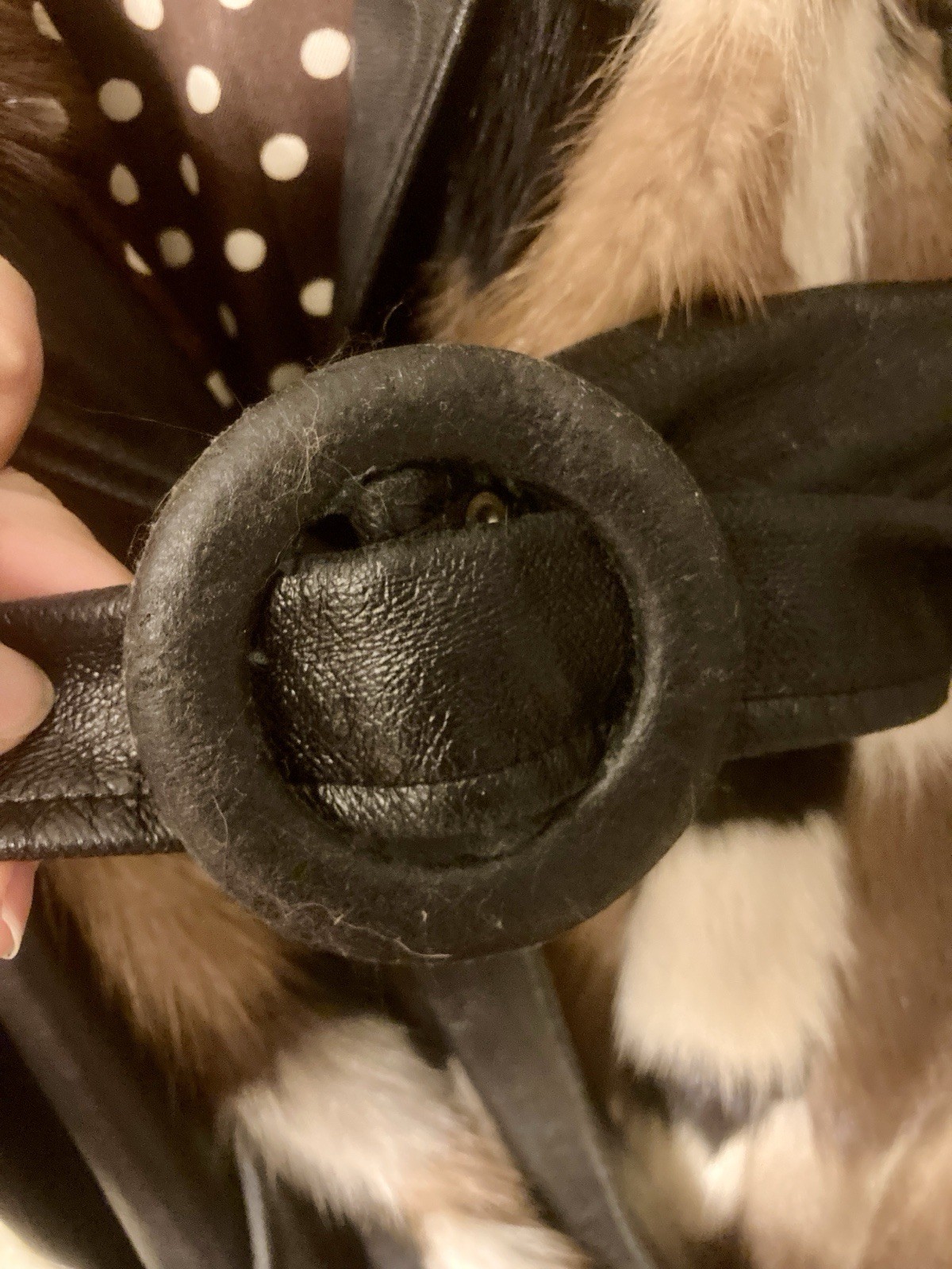 Multi Color Patchwork MINK Jacket Coat w/Leather … - image 6