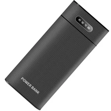 8*18650 Digital Display Phone Fast Charging Power Case DIY Kit without Batteries