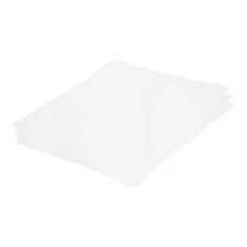 ABS Plastic Sheet 12 x 12 x 0.02" ABS Styrene Sheets White 3 Pcs