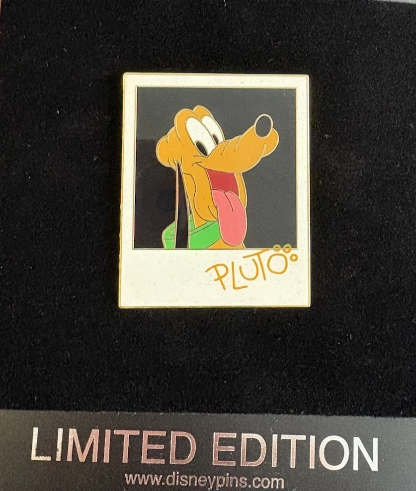 Disney Pin Trading Pluto Portrait