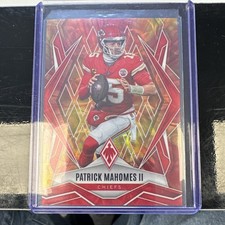 Panini 2025 Phoenix Fire Burst Patrick Mahomes II #1 Chiefs Serial #/350 NFL