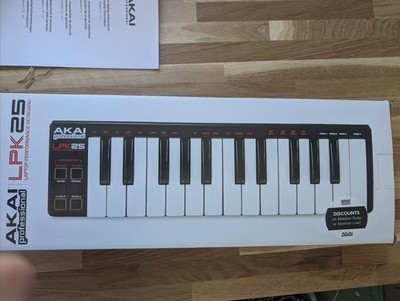 Akai LPK25 Performance USB-MIDI Keyboard Controller (nur kurzes USB-Kabel dabei)