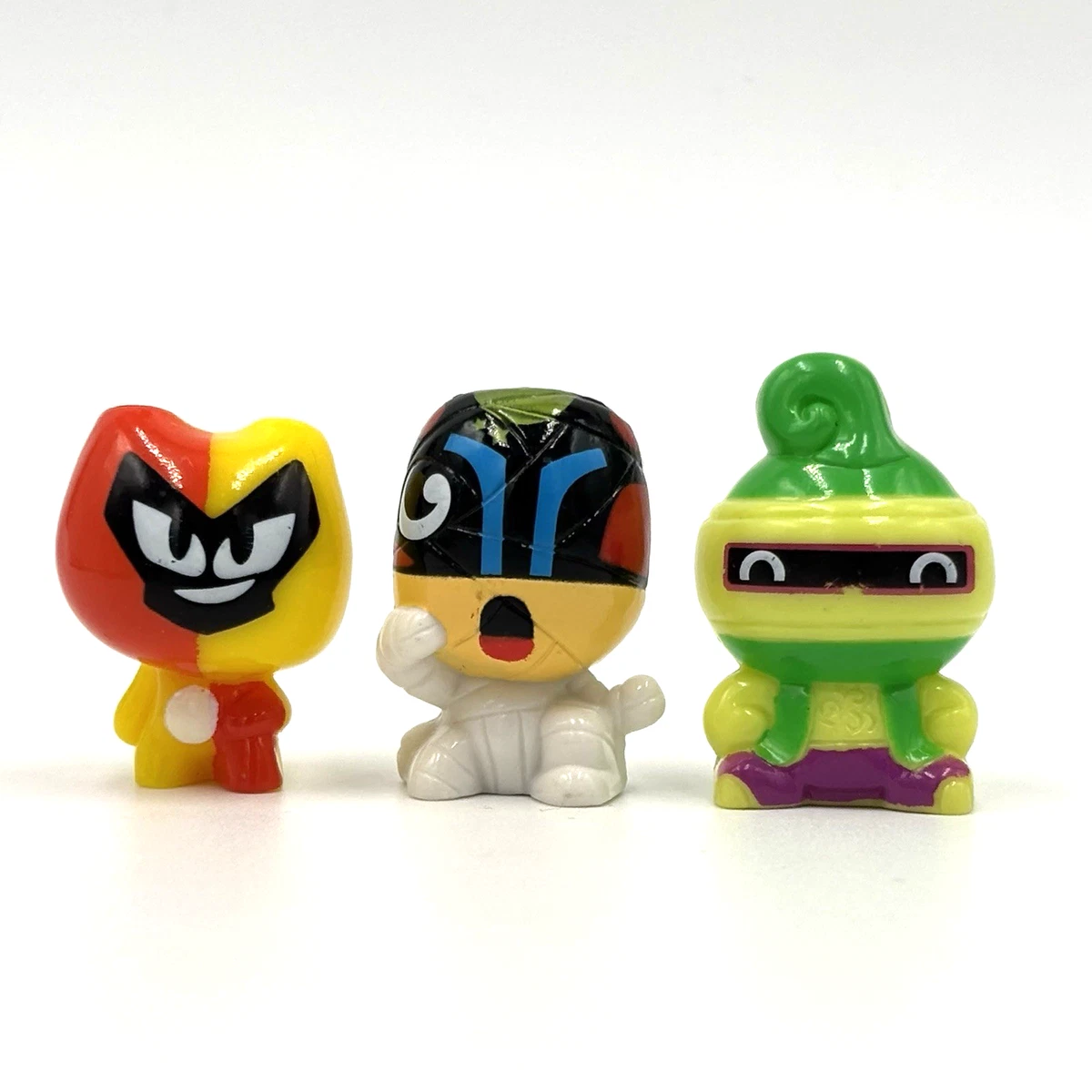 GO-GO's「ロスト・イッツ・ヘッド」8センチ シングル【特価】中古 Lot of 3 Series 1 WANTED Gogos Crazy Bones with Hazard Tut Kokubu