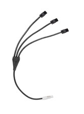 30 ft Power Cable 12 AWG 1 PowerCon Grey Male to 3 -Edison Female Connectors