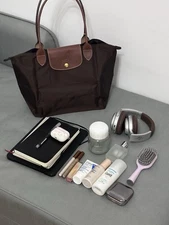 Le Pliage Original Tote Ebony Size Large