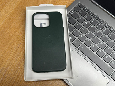 Original iPhone 15 6,1'' Leder Case mit MagSafe Leder MagSafe Case Hülle