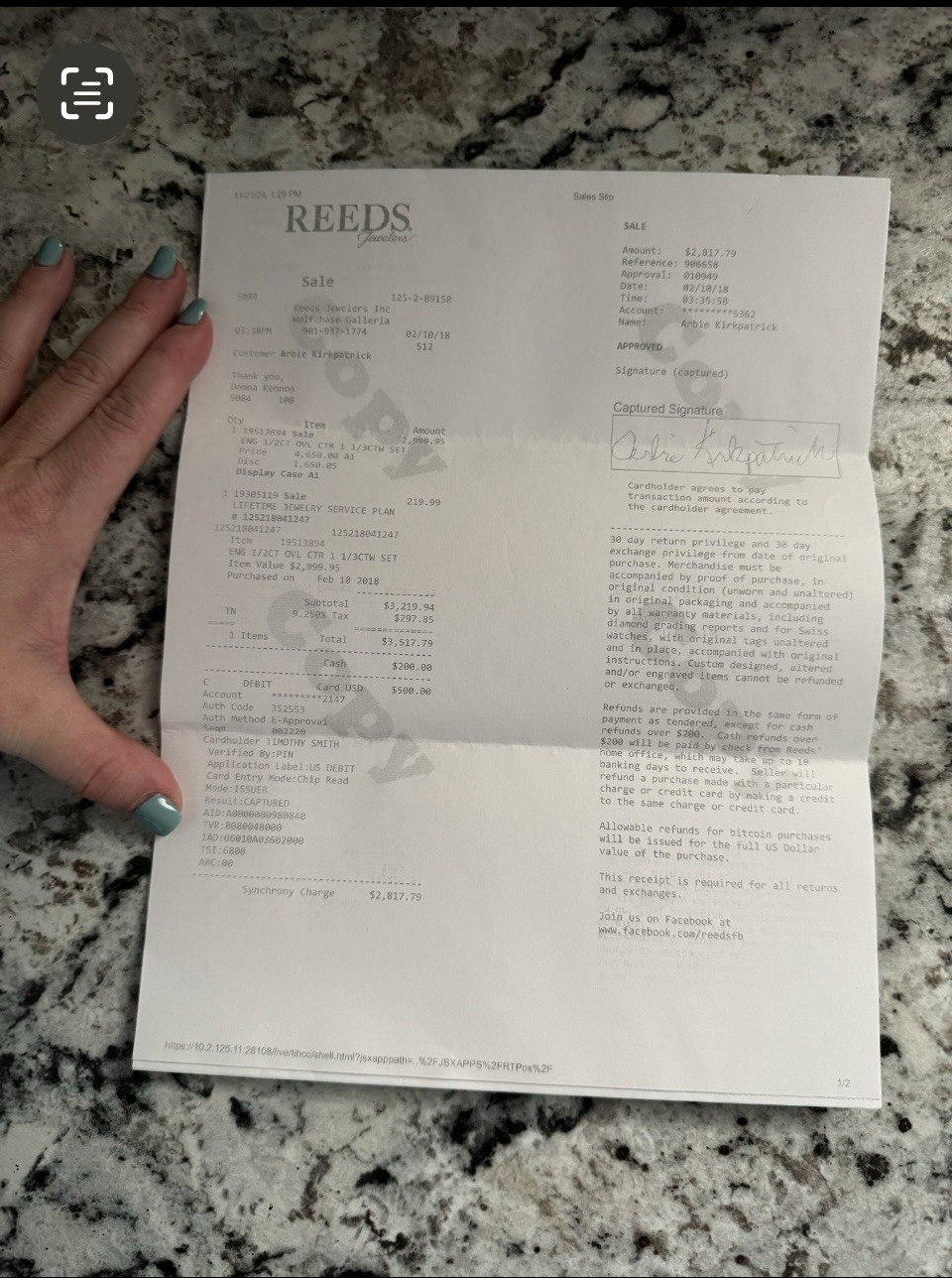 Diamond Engagement Ring - image 7