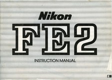 Original Manual for Nikon FE2 Camera