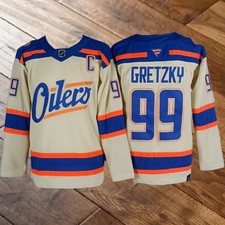 Wayne Gretzky Edmonton Oilers Retro Jersey