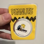 2021 Peanuts 1 Oz Colorized Silver-"Schroeder On The Piano" 999 Fine