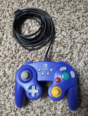 Power A Wired Gamecube Controller For Nintendo Switch Indigo Purple USB