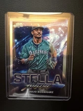 Julio Rodriguez 2025 Topps Chrome Cosmic Stella Nova Die Cut- #SN-8 Mariners SSP