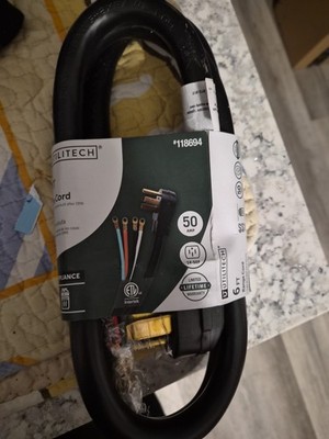HDX  25ft 14 Gauge Outdoor Green Extension Cord With 3 Inline Outlets 15A