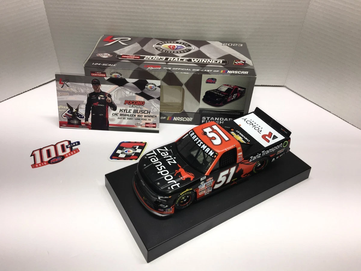 Литые модели гоночных машин Kyle Busch NASCAR 1:24 - огромный