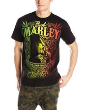Authentic BOB MARLEY Kaya Now Jumbo Smoking Rasta T-Shirt S M L XL 2XL NEW